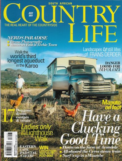 Cover of South African Country Life Magazine - Issue 252 - July 2017