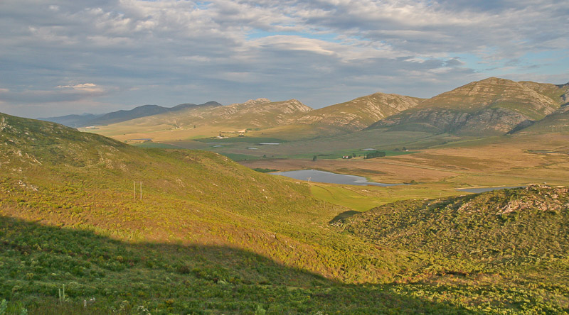 Beautiful view from the pass